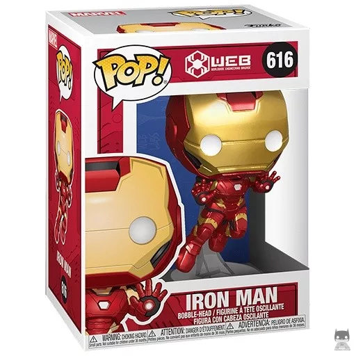 Figurine Funko POP Iron Man (Metallic) (Disney Parks)