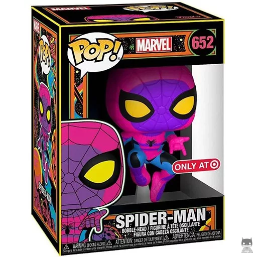 Figurine Funko POP Spider-Man (Blacklight) (Marvel Comics)