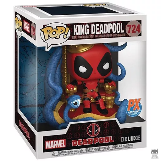 Figurine Funko POP Roi Deadpool (Supersized) (Marvel Comics)