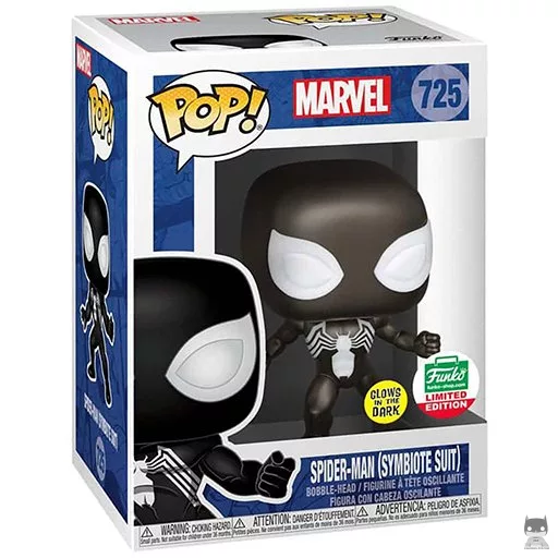 Figurine Funko POP Spider-Man (Costume Symbiote) (Marvel Comics)