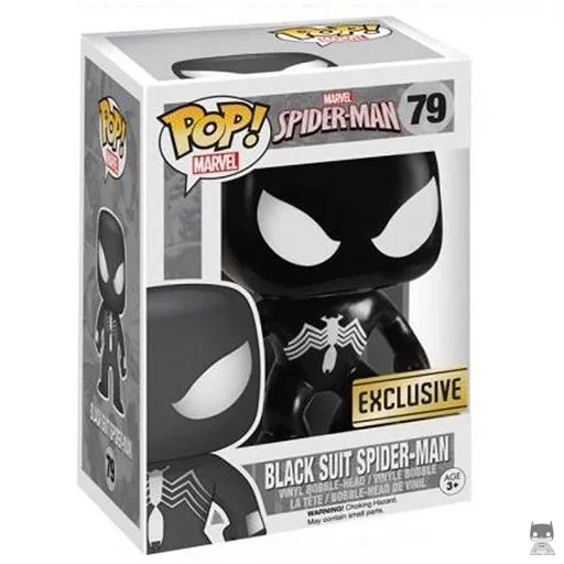 Figurine Funko POP Spider-Man (Combinaison noire) (Pop! Vinyl)