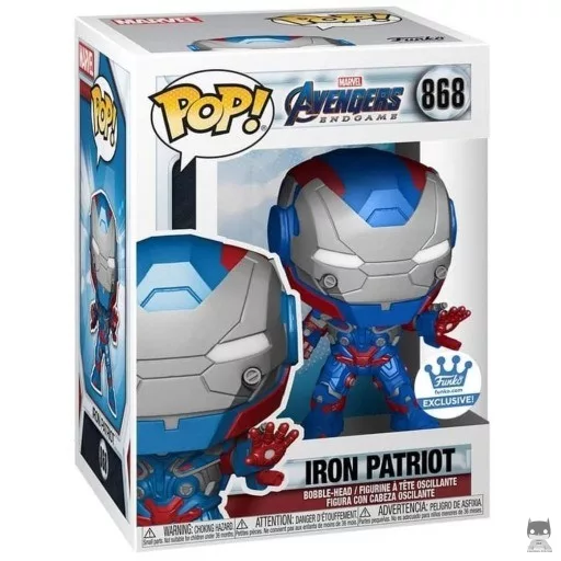 Figurine Funko POP Iron Patriot (Metallic) (Iron Patriot)