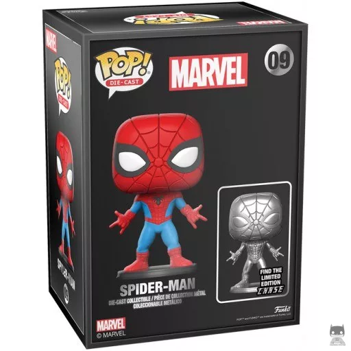Figurine Funko POP Spider-Man (Chase & Metallic) (Exclusive)