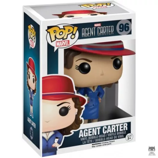 Figurine Funko POP Agent Peggy Carter (Marvel : Les Agents du SHIELD)