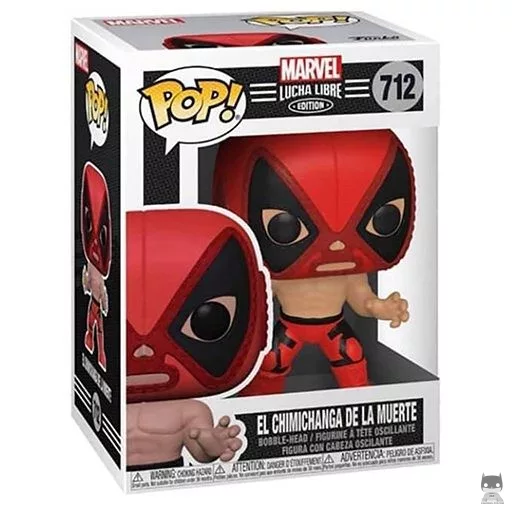 Figurine Funko POP El Chimichanga de La Muerte (Marvel Lucha Libre)