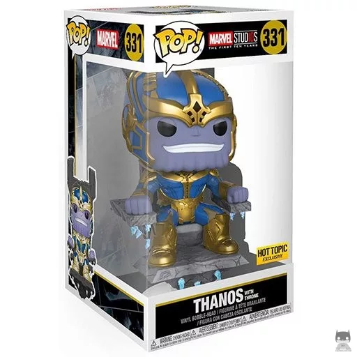 Figurine Funko POP Thanos sur trône (Marvel Studios)