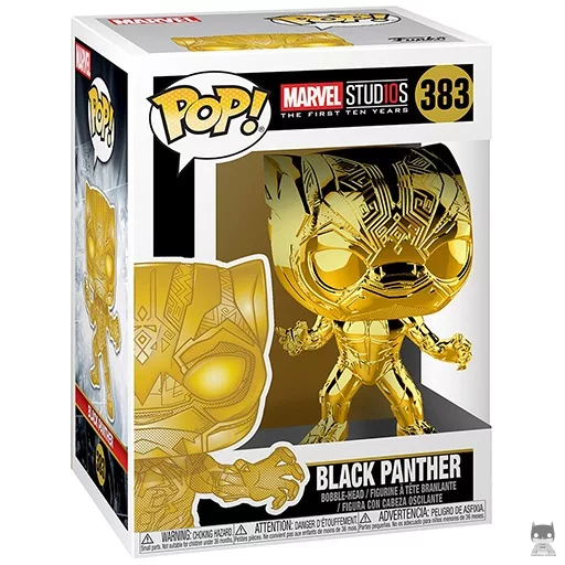 Figurine Funko POP Black Panther (Or) (Pop! Vinyl)