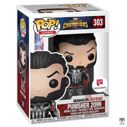 Figurine Funko POP Punisher (2099) (Marvel : Tournois des Champions)