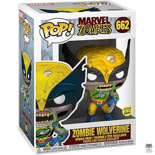 Figurine Funko POP Wolverine Zombie (Entertainment Earth)