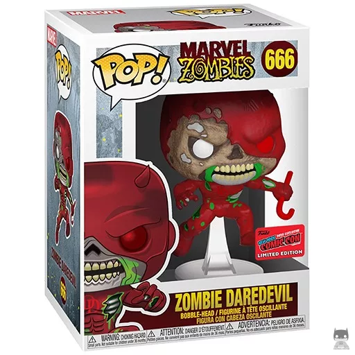 Figurine Funko POP Daredevil Zombie (Exclusive)