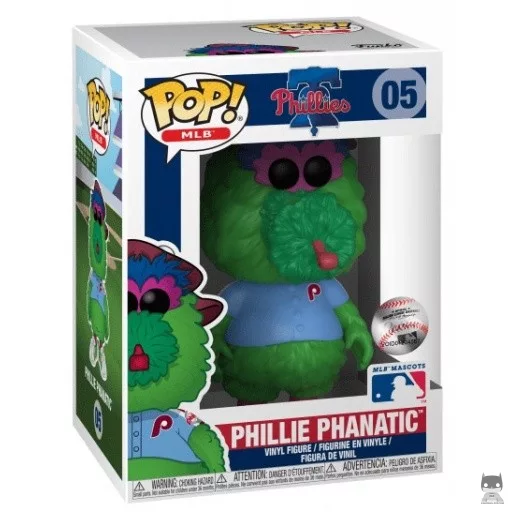 Figurine Funko POP Phillie Phanatic (Bleu) (Mascottes MLB)