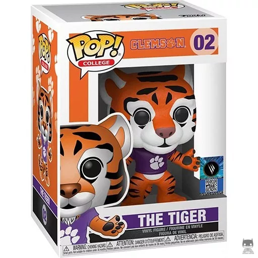 Figurine Funko POP The Tiger (Clemson) (Mascottes Universitaires)