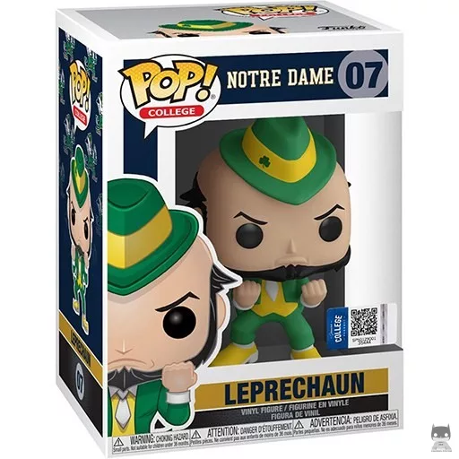 Figurine Funko POP Leprechaun (Notre Dame) (Mascottes Universitaires)