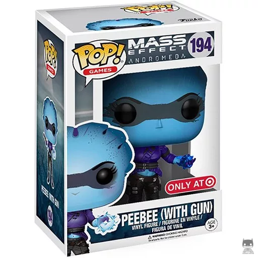Figurine Funko POP PeeBee avec Pistolet (Mass Effect)