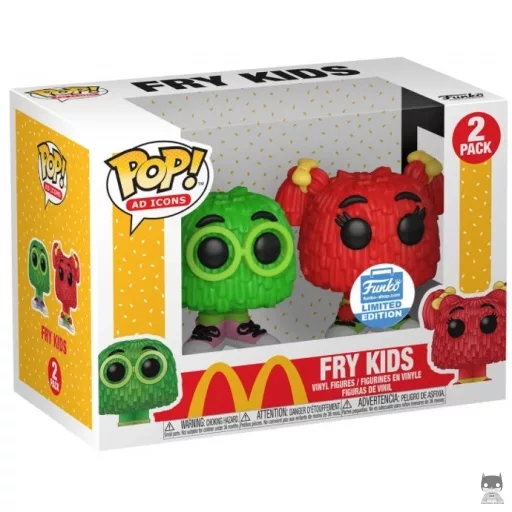 Figurine Funko POP Fry Guys (Vert & Rouge) (Pop! Vinyl)