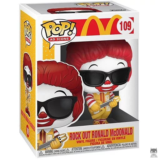 Figurine Funko POP Rock Out Ronald McDonald (Pop! Vinyl)