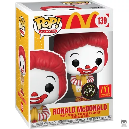 Figurine Funko POP Ronald McDonald (Chase & Glow in the Dark) (Exclusive)