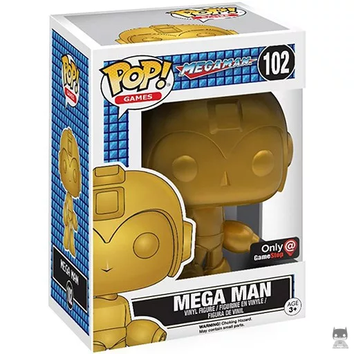 Figurine Funko POP Mega Man (Or) (Exclusive)