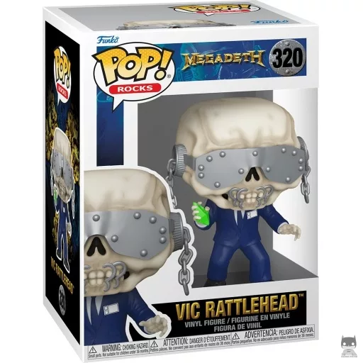 Figurine Funko POP Vic Rattlehead (Megadeth)
