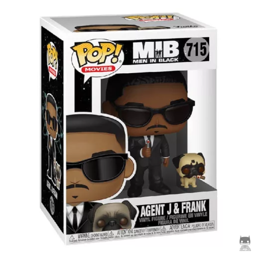 Figurine Funko POP Agent J et Frank (Men in Black)