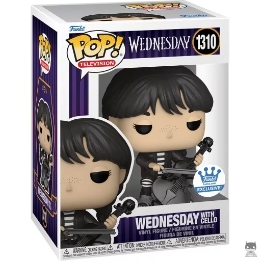 Figurine Funko POP Mercredi avec Violoncelle (Funko Shop)