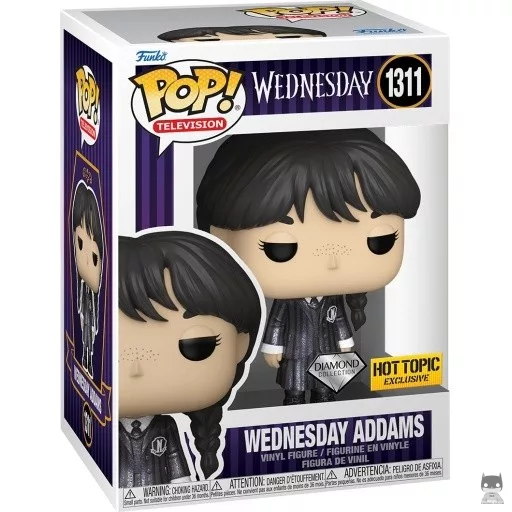 Figurine Funko POP Mercredi Addams (Diamond Collection) (Mercredi Addams)