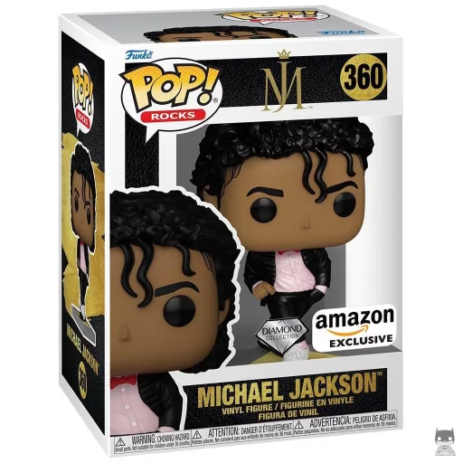 Figurine Funko POP Michael Jackson (Billie Jean) (Diamond Glitter) (Pop! Vinyl)