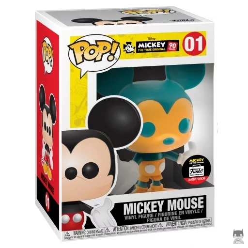 Figurine Funko POP Mickey Mouse (Orange & Bleu ciel) (Exclusive)