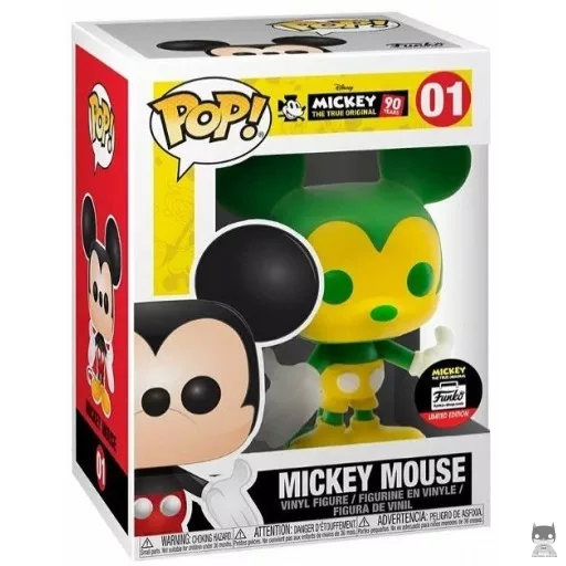 Figurine Funko POP Mickey Mouse (Vert & Jaune) (Exclusive)