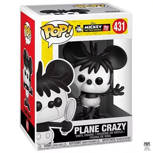 Figurine Funko POP Mickey Mouse Plane Crazy (Mickey Mouse 90 Ans)