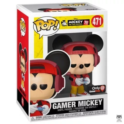 Figurine Funko POP Mickey Gamer (Mickey Mouse)