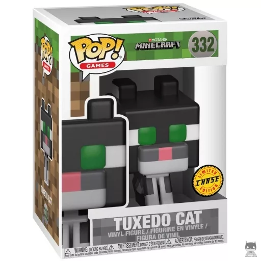 Figurine Funko POP Tuxedo Cat (Chase) (Minecraft)