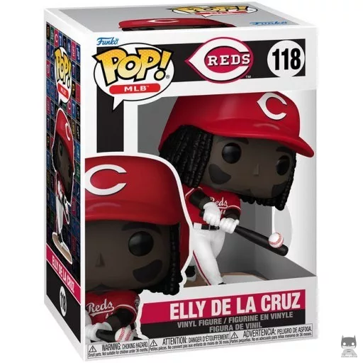 Figurine Funko POP Elly de la Cruz (MLB : Ligue Majeure de Baseball)