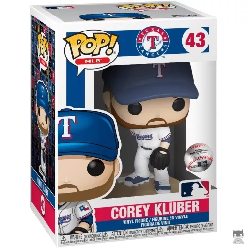 Figurine Funko POP Corey Kluber (Corey Kluber)