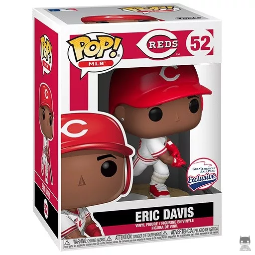 Figurine Funko POP Eric Davis (MLB : Ligue Majeure de Baseball)