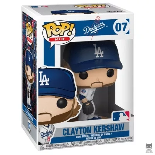 Figurine Funko POP Clayton Kershaw (MLB : Ligue Majeure de Baseball)