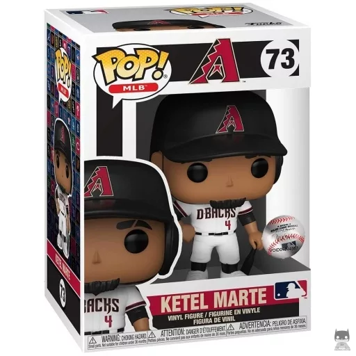 Figurine Funko POP Ketel Marte (MLB : Ligue Majeure de Baseball)