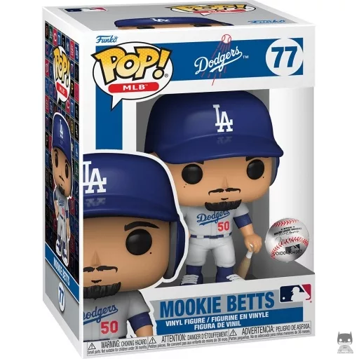 Figurine Funko POP Mookie Betts (MLB : Ligue Majeure de Baseball)