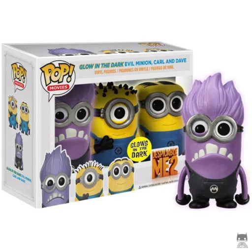 Figurine Funko POP Minion Démoniaque, Carl & Dave (Pop! Vinyl)