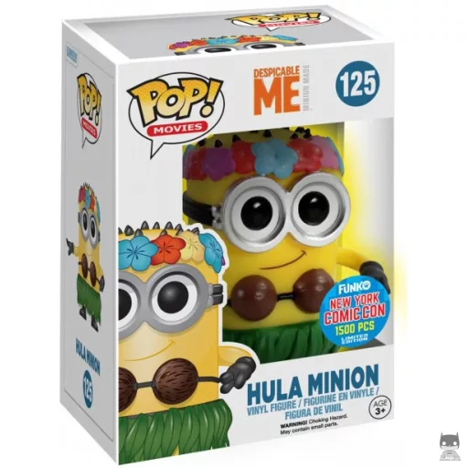 Figurine Funko POP Minion Hula (Glow in the Dark) (Moi, Moche et Méchant)