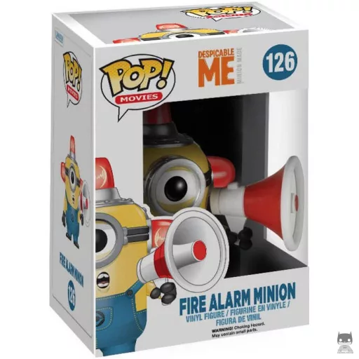 Figurine Funko POP Minion avec Alarme incendie (Moi, Moche et Méchant)