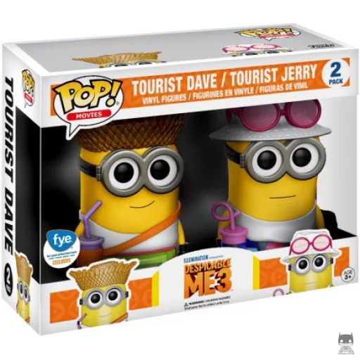 Figurine Funko POP Dave Touriste & Jerry Touriste (Dave)