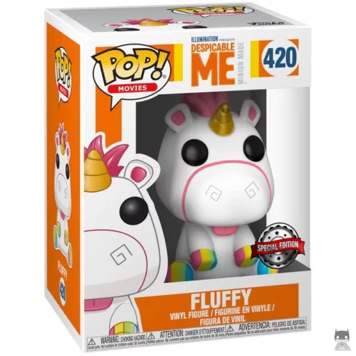 Figurine Funko POP Fluffy Sabots Arc-en-ciel (Moi, Moche et Méchant 3)