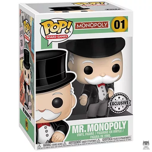 Figurine Funko POP Mr Monopoly (Exclusive)