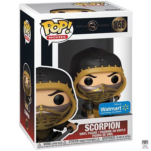 Figurine Funko POP Scorpion (Metallic) (Walmart)