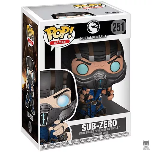 Figurine Funko POP Sub-Zero (Mortal Kombat)