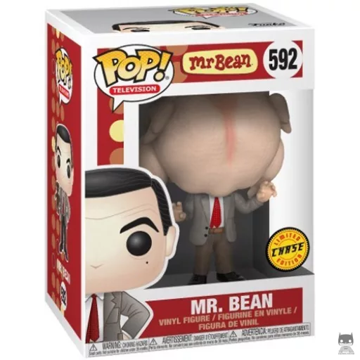 Figurine Funko POP Mr. Bean (avec Dinde) (Chase) (Chase)