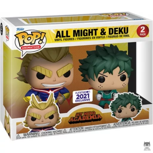 Figurine Funko POP All Might & Deku (Exclusive)