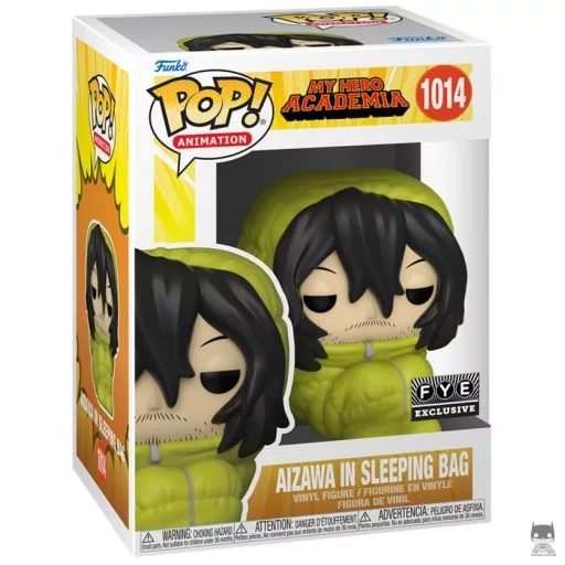 Figurine Funko POP Aizawa dans un Sac de Couchage (My Hero Academia)