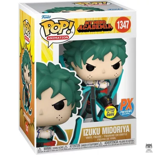 Figurine Funko POP Izuku Midoriya (Glow in the Dark) (Glow in the Dark)